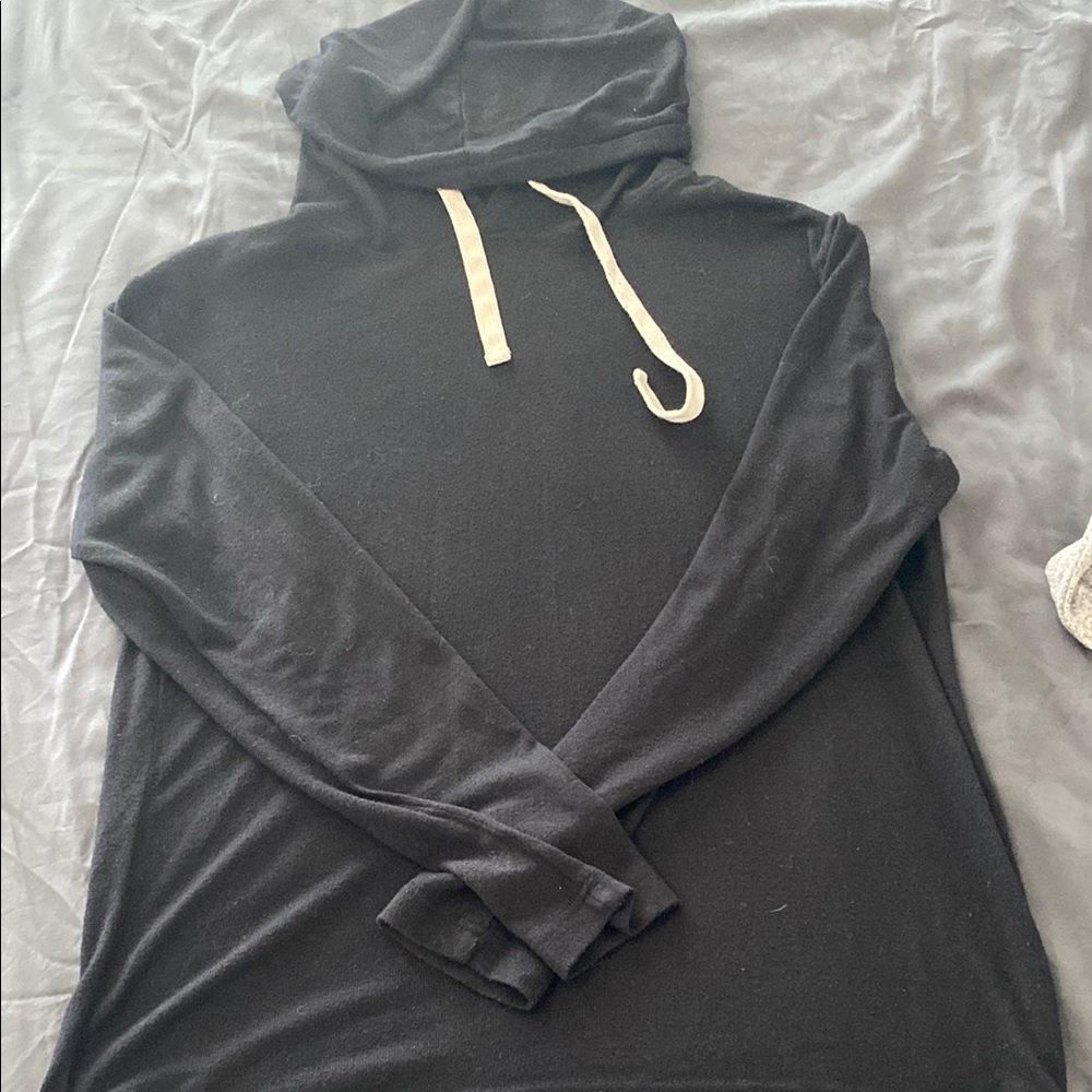 ZYIA Black Boyfriend Hoodie Sweatshirt